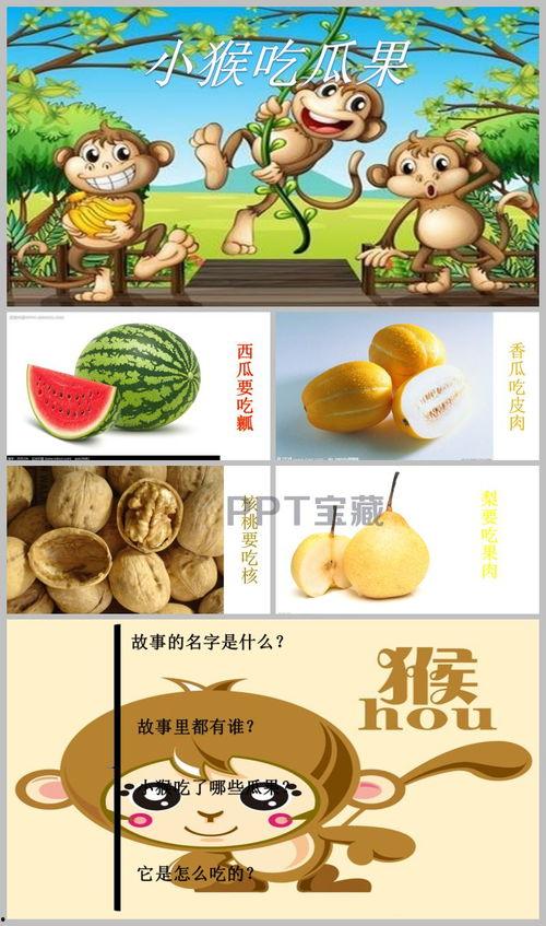 猴吃瓜幼儿故事视频,幼儿趣味故事视频