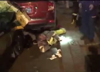 吃瓜群众被碾压视频真实,惊心动魄的瞬间回顾